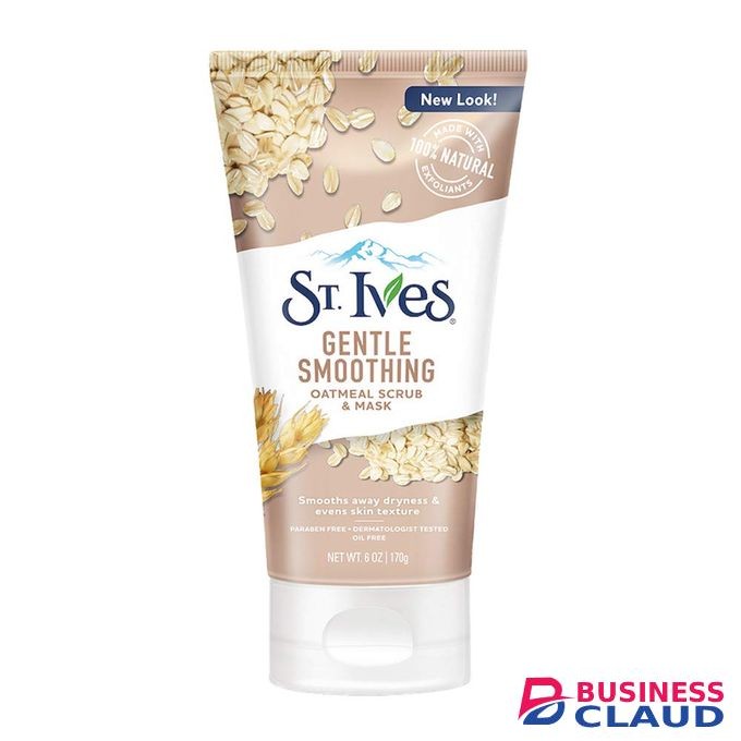 ST.IVES Gentle Smoothing Face Scrub And Mask Oatmeal-/170g