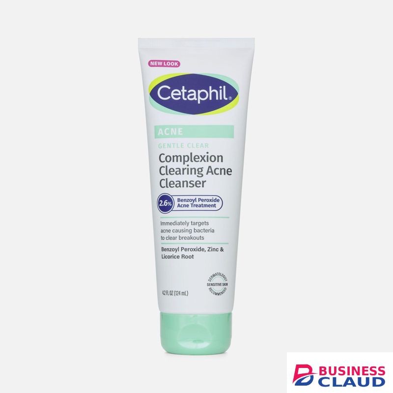 Cetaphil Gentle Clear Complexion Clearing Acne Cleanser.