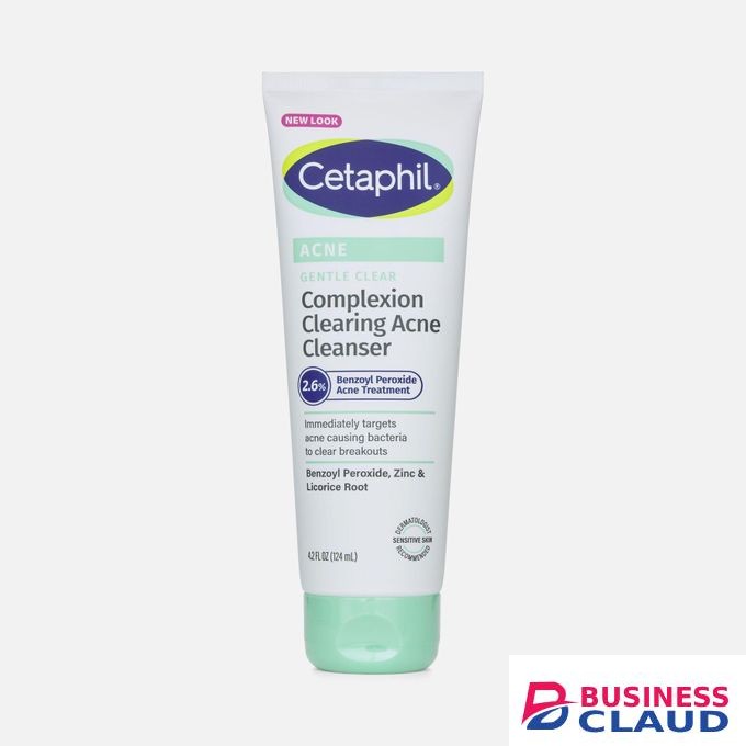 Cetaphil Gentle Clear Complexion Clearing Acne Cleanser.