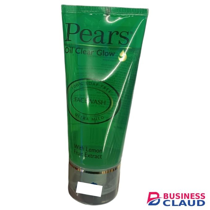 Pears Oil Clear Glow FACE WASH 100% Soap Free Ultra Mild WITH LEMON FRUIT EXTRACT