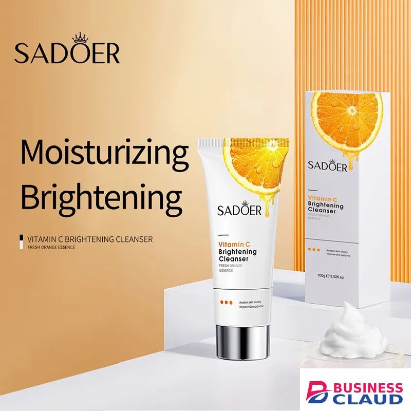 SADOER Vitamin C Brightening Cleanser Deep Clean Foam100g