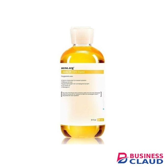 Acne.org 100% Organic Jojoba Oil- Moisturizer, Cleanser Good For Acne