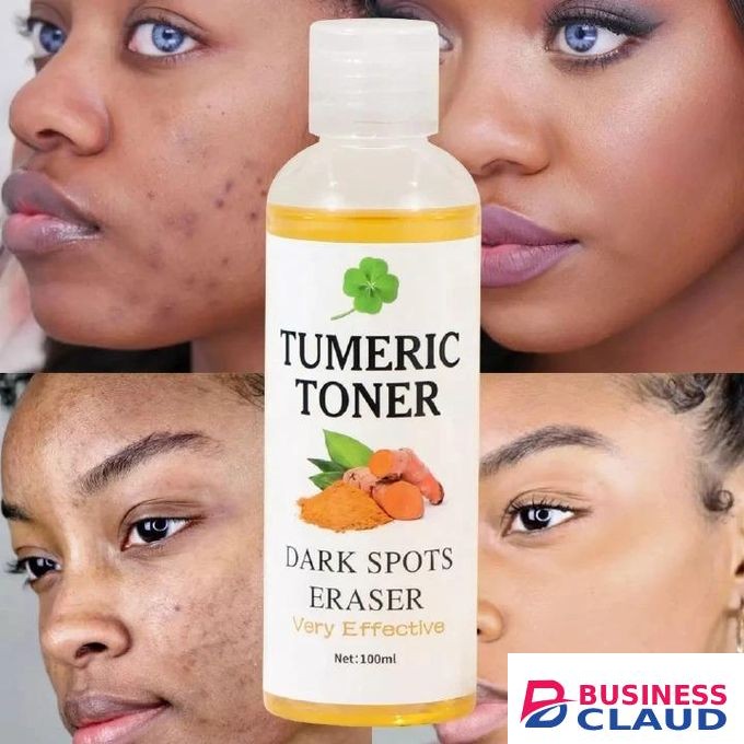 Quick Dark Spots Corrector Serum Tumeric Toner Acne Remover Fade Dark Spots Eraser Skin Care Serum-100ML