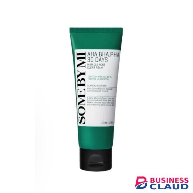 Some By Mi 30 Days Miracle Acne Foam -Removes dirt, oil, and impurities Unclogs and minimizes pores Reduces acne and breakouts Soothes redness and irritation Leaves skin fresh and balanced