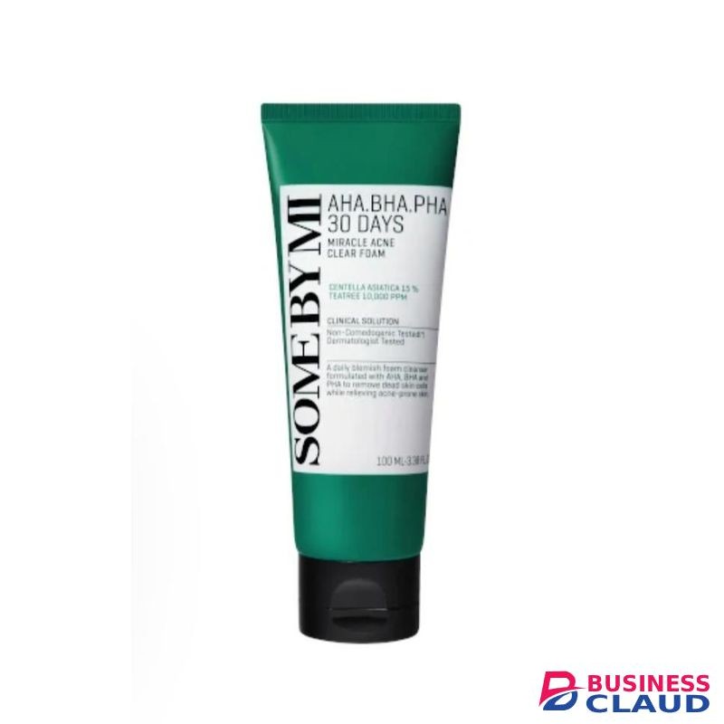 Some By Mi 30 Days Miracle Acne Foam -Removes dirt, oil, and impurities Unclogs and minimizes pores Reduces acne and breakouts Soothes redness and irritation Leaves skin fresh and balanced