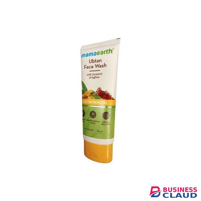 Mama Earth Ubtan Face Wash FOR TAN REMOVAL With Turmeric & Saffron