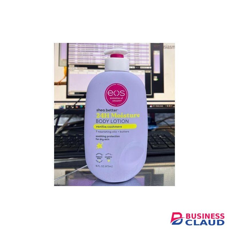 Eos Shea Better Vanilla Cashmere Body Lotion 24H Moisture - Indulgent, Long-Lasting Hydration-473ml