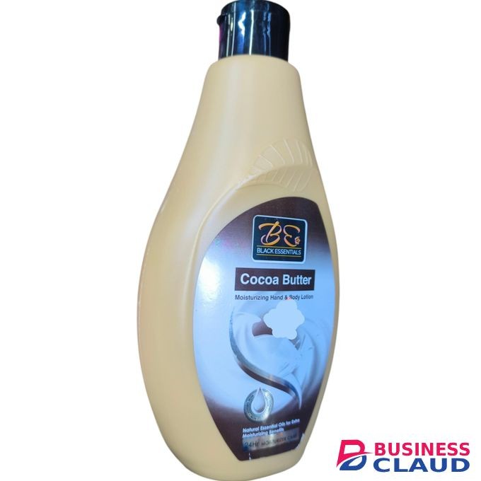 BLACK ESSENTIALS Cocoa Butter Moisturizing Hand & Body Lotion nk