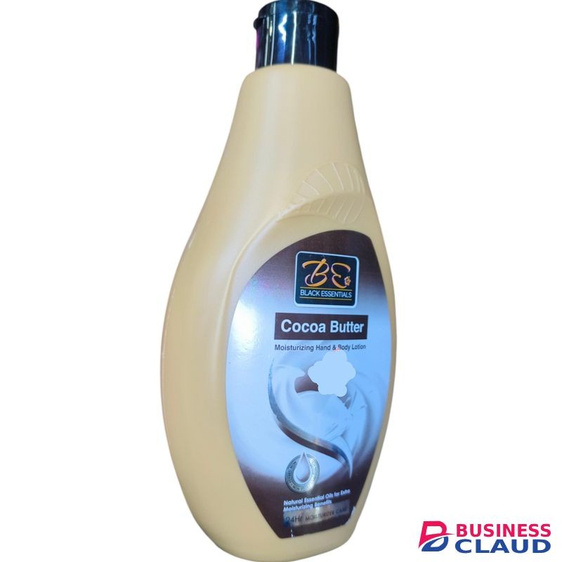 BLACK ESSENTIALS Cocoa Butter Moisturizing Hand & Body Lotion nk