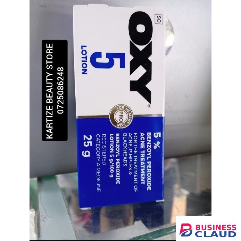 Oxy Benzoyl peroxide acne treatment lotion