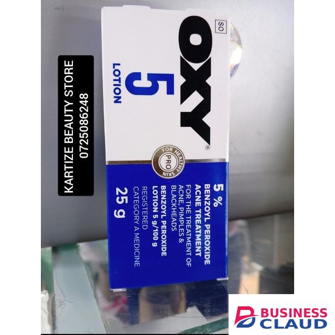Oxy Benzoyl peroxide acne treatment lotion