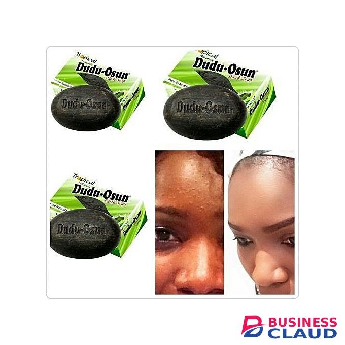 Dudu-Osun 3PCS Dudu-Osun Black Soap (Natural Ingredients)