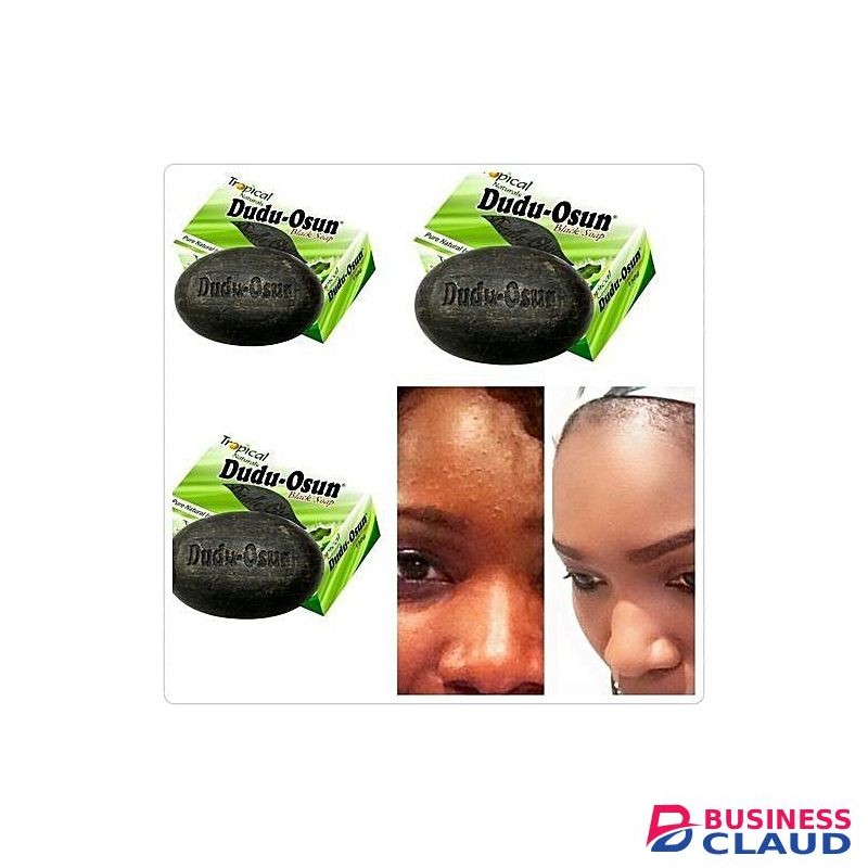 Dudu-Osun 3PCS Dudu-Osun Black Soap (Natural Ingredients)