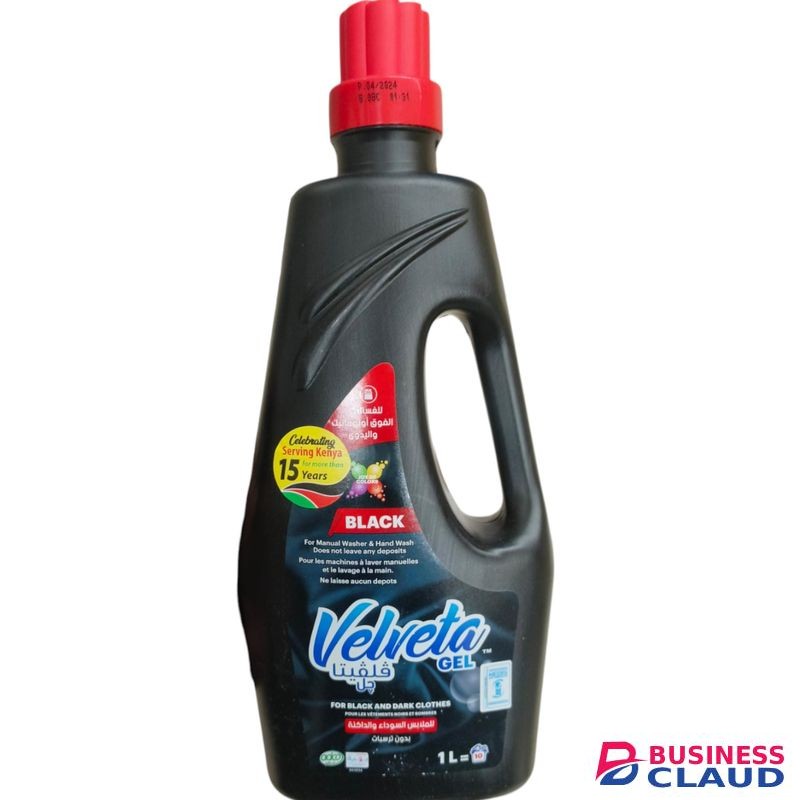Velveta Black Gel For Black & Dark Clothes
