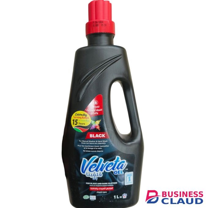 Velveta Black Gel For Black & Dark Clothes