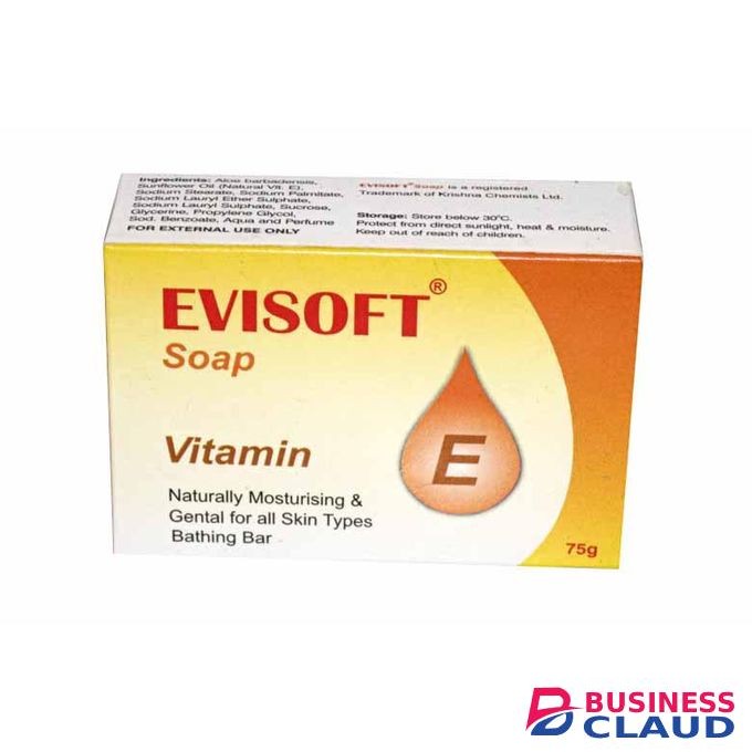 Vitamin E Soap For Acne and Dark Spots 75g evisoft