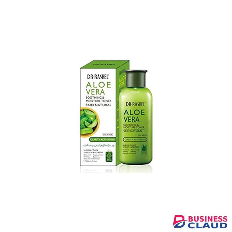 Dr. Rashel Skin Natural Aloe Vera Soothing & Moisture Toner - 200 Ml
