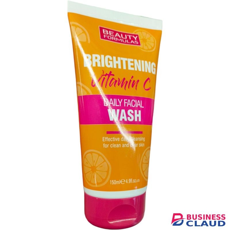 Beauty Formulas Brightening Vitamin C Daily Facial Wash For Clean & Clear Skin jm