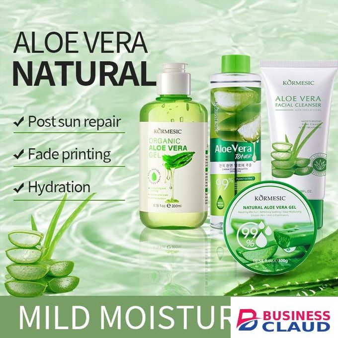 KORMESIC Aloe Vera Facial Cleanser Oil Control Acne Treatment Rich Foam Face Wash
