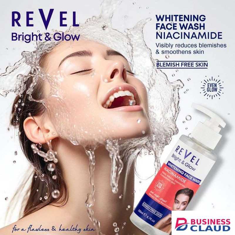 Revel Bright & Glow Niacinamide + Alpha Arbutin Face Wash - 200ml