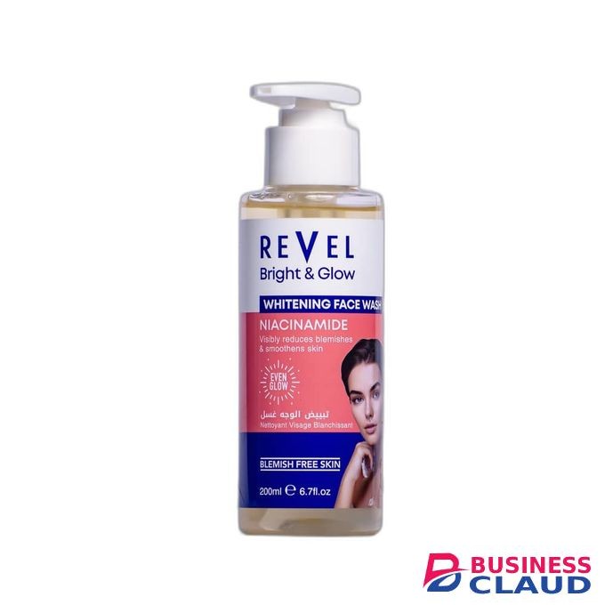 Revel Bright & Glow Niacinamide + Alpha Arbutin Face Wash - 200ml