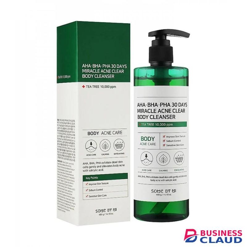 Some By Mi AHA BHA PHA 30 Days Miracle Acne Clear Body Cleanser