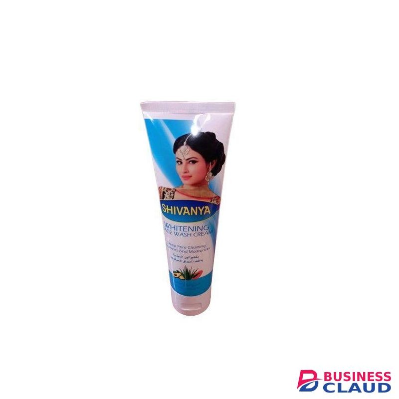 Shivanya Face Wash Cream. Deeply Cleanses Pores, Removes Pimples, Make Up, Dirt Particles & Skin Debris