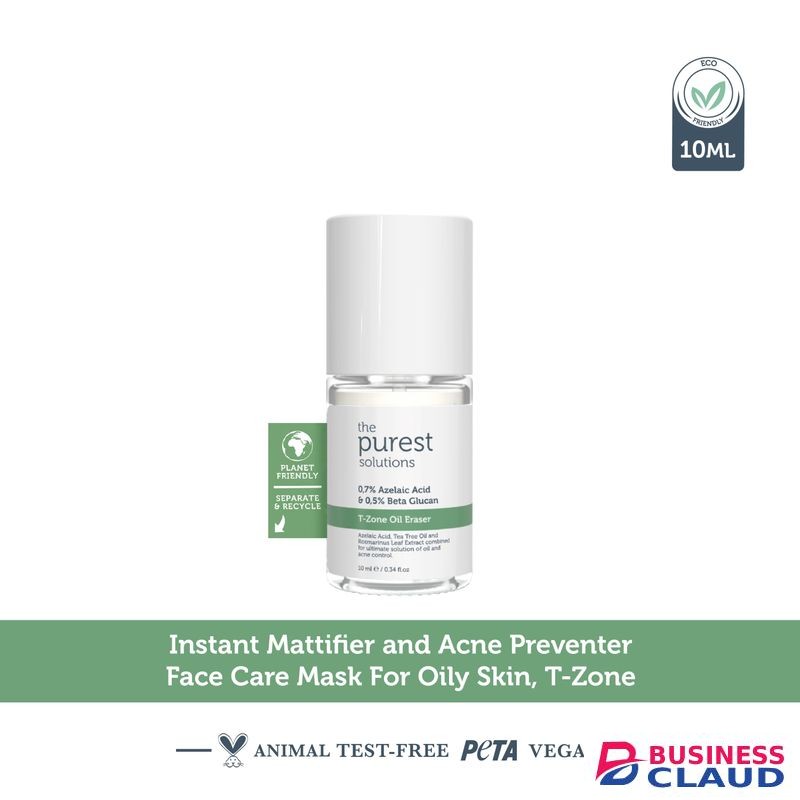 The Purest Solutions T-Zone Oil Eraser %0,7 Azelaic Acid & %0,5 Beta Glucan 10ml