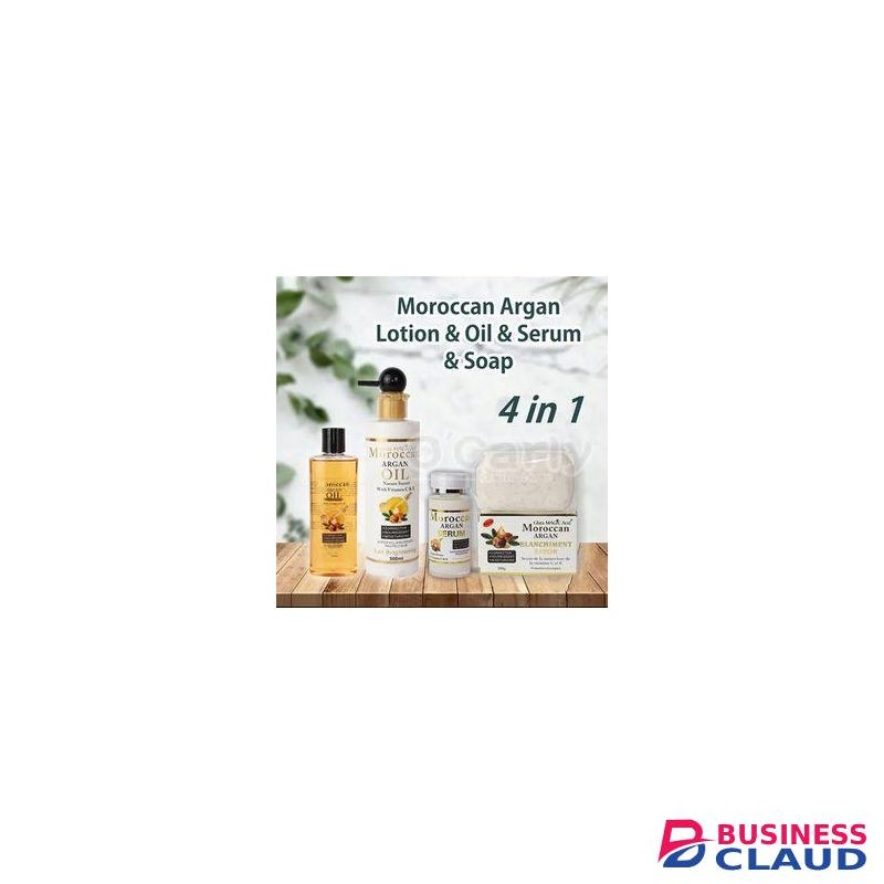 Moroccan Argan Oil Miracle Glow Brightening Set Even Skin Tone
