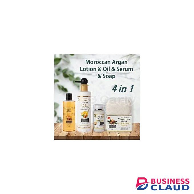 Moroccan Argan Oil Miracle Glow Brightening Set Even Skin Tone