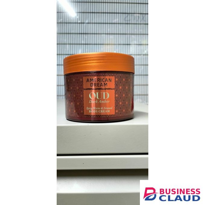 American Dream Oud dark amber , spicy,warm and sensual body cream