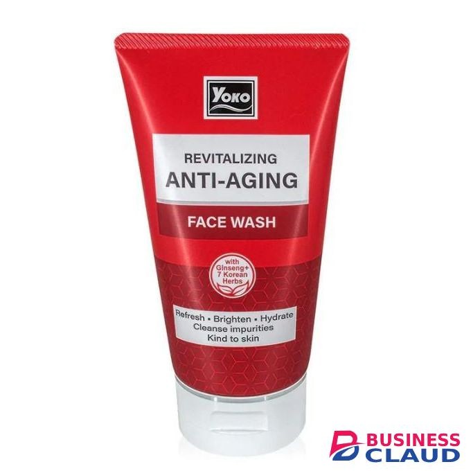 Yoko Revitalizing Anti Aging Face Wash with Ginseng + 7 Korean Herbs 100ml