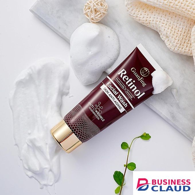 Guanjing Retinol & Nicotinamide Facial Wash -Triple-Action Formula For Intensive Nourishment, Deep Cleansing, And Anti-Aging Benefits