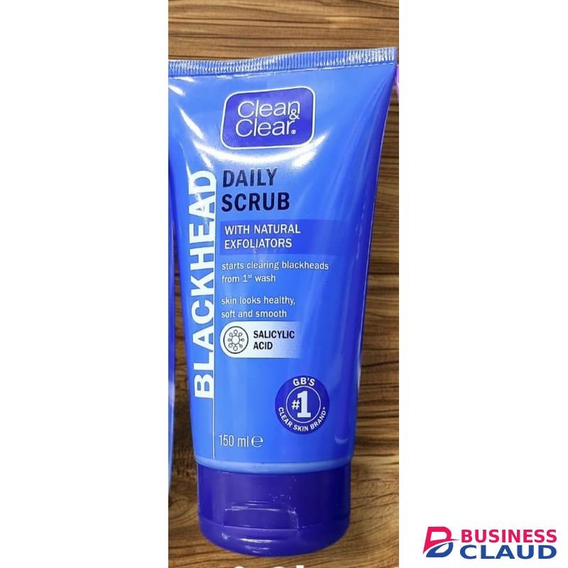 Clean & Clear Blackhead Clearing Daily Scrub, 150ml