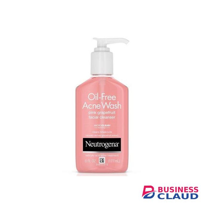 Neutrogena Oil-Free Acne Wash Pink Grapefruit Facial Cleanser 177ml