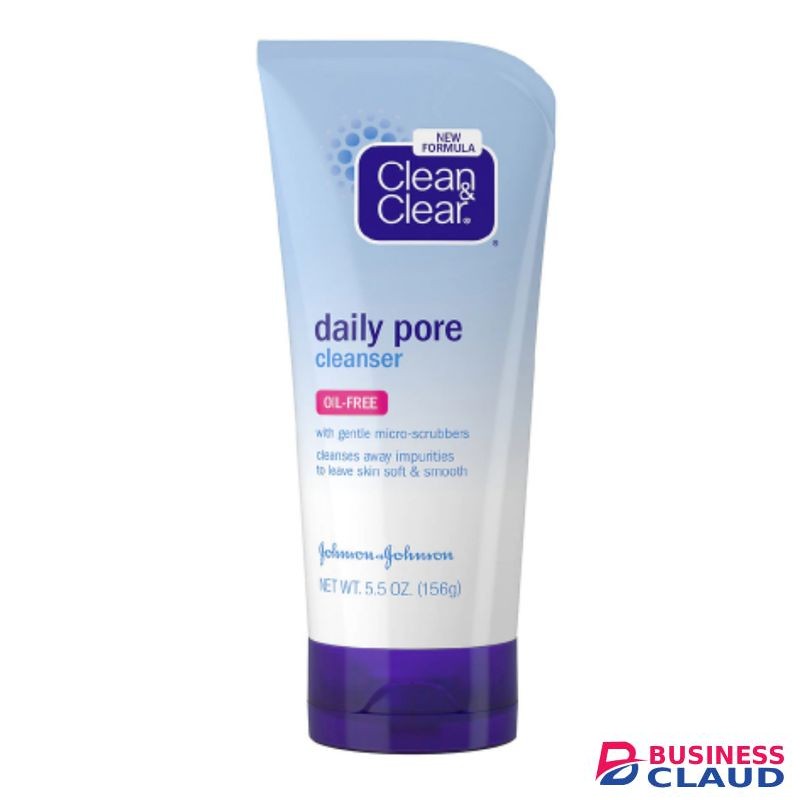 Clean & Clear Daily Pore Face Cleanser For Acne-Prone Skin