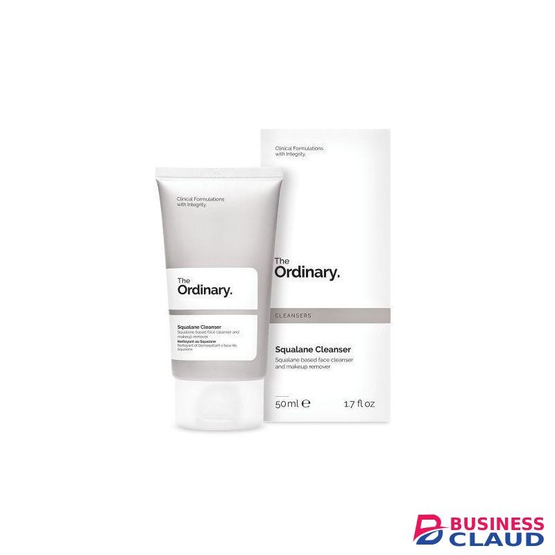 The Ordinary Squalane Face Cleanser - Moisturizes, Removes Dirt & Makeup