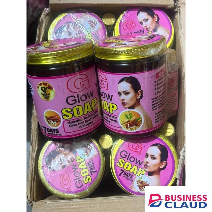 Gr GLOW SOAP Ultra whitening soap natural skin brightening 7day action