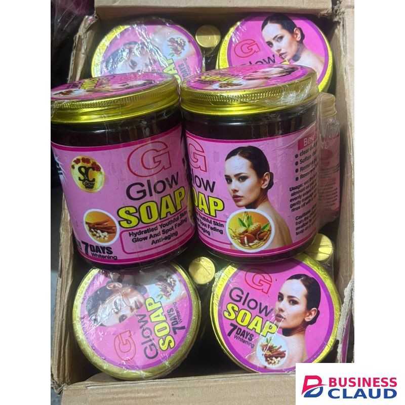 Gr GLOW SOAP Ultra whitening soap natural skin brightening 7day action