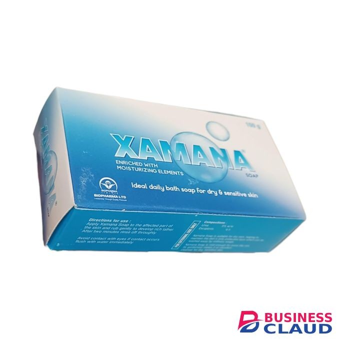 Xamana Soap for Dry & Sensitive Skin ENRICHED WITH MOISTURIZING ELEMENTS ,