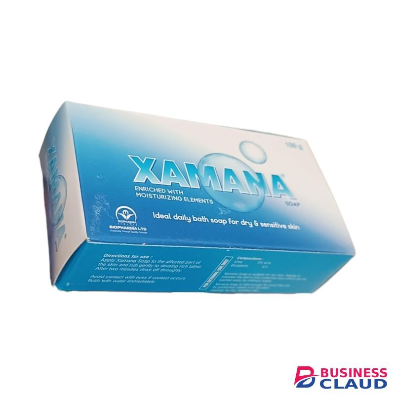 Xamana Soap for Dry & Sensitive Skin ENRICHED WITH MOISTURIZING ELEMENTS ,