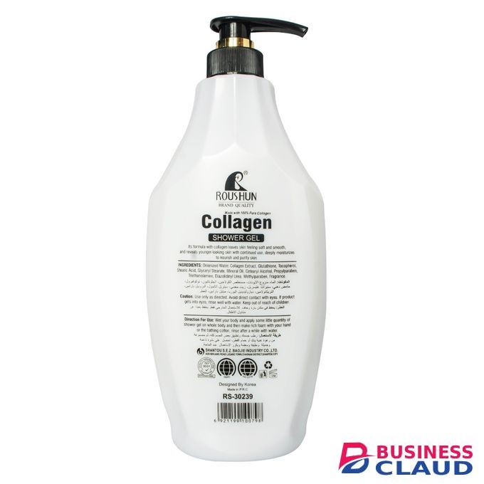 Roushun Natural Collagen Body Wash Shower Gel For All Skin Type