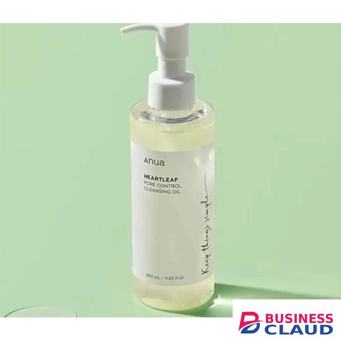 Anua Pore Control Oil Cleanser- Clears pores & excess oil Removes makeup/sunscreen Prevents blackheads & congestion Balances skin’s oil–moisture Gentle daily formula