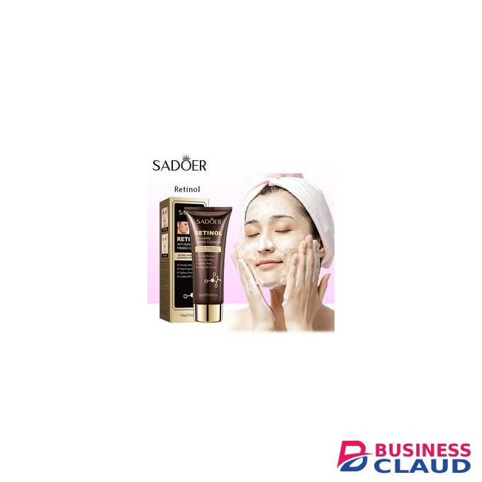 SADOER Retinol Anti-wrinkle Facial Cleanser Foam Face Wash