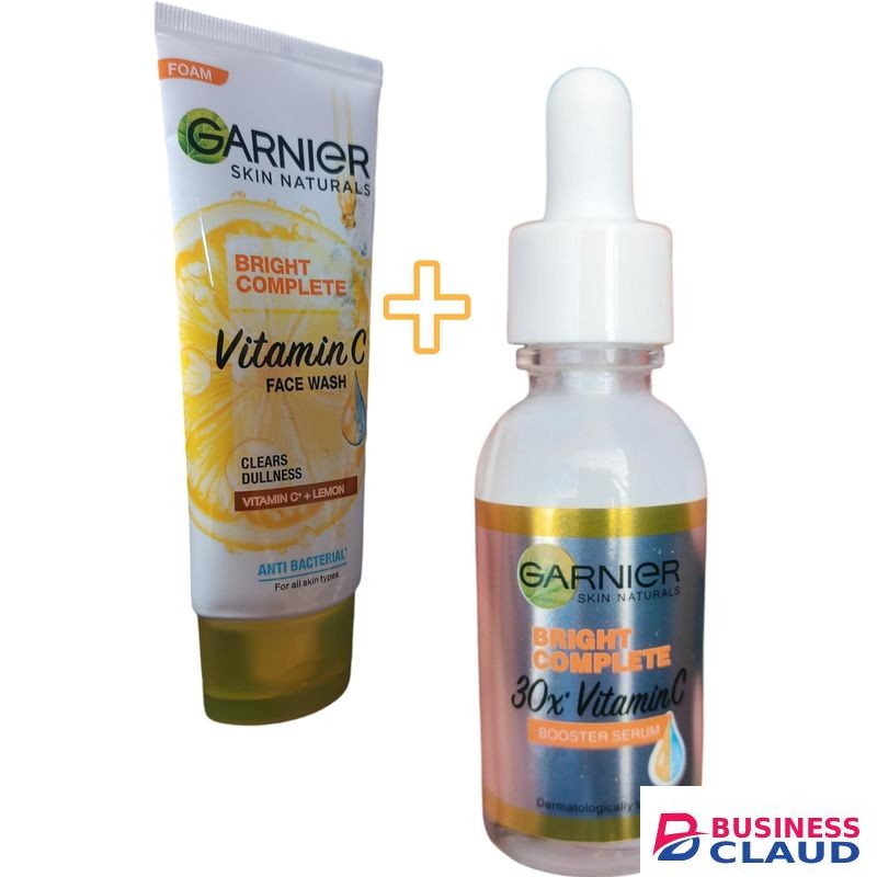 Beauty Vitamin C Face Wash + 30x Vitamin C Booster Serum Garnıer