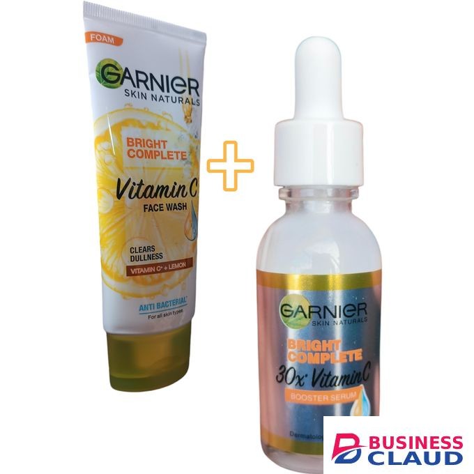 Beauty Vitamin C Face Wash + 30x Vitamin C Booster Serum Garnıer