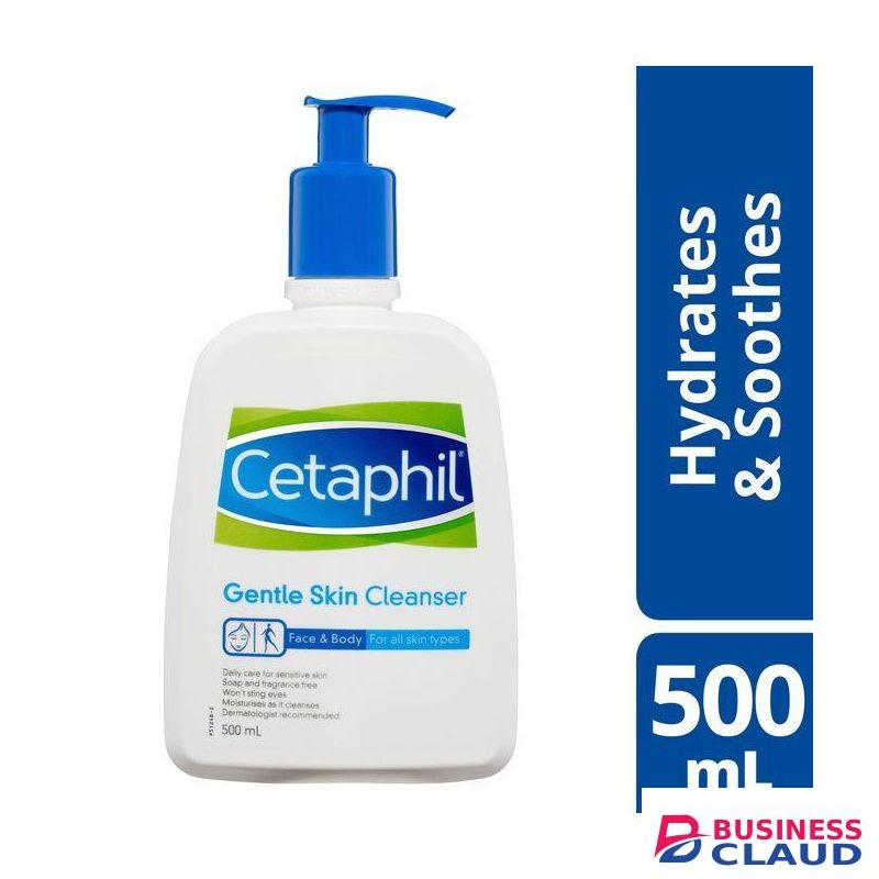 Cetaphil Gentle Skin Face and Body Cleanser Hydrates and soothes- 500ml