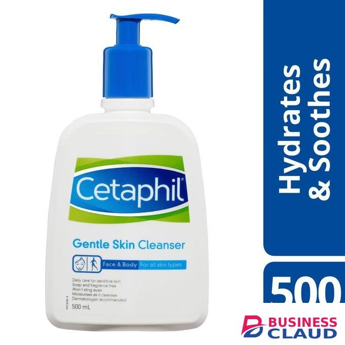 Cetaphil Gentle Skin Face and Body Cleanser Hydrates and soothes- 500ml