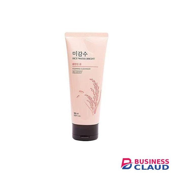 The Face Shop Rice Water Bright Foaming Facial Cleanser - Refreshing Face Wash For All Skin Type