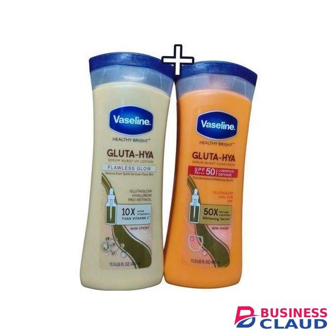 Vaseline Healthy Bright Gluta-Hya Brust Uv Lotion, Reduce Dark Spots For Even-Tone Skin